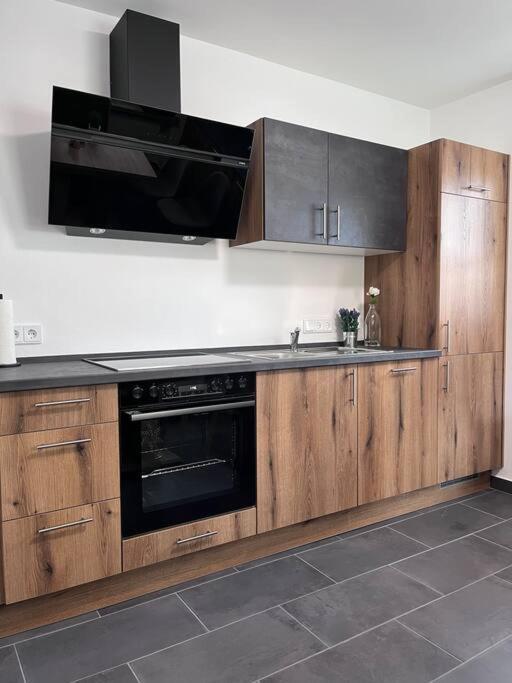 Modern Und Rustikal Mit Kamin Ferienwohnung Kohlert Bad Berleburg Dış mekan fotoğraf